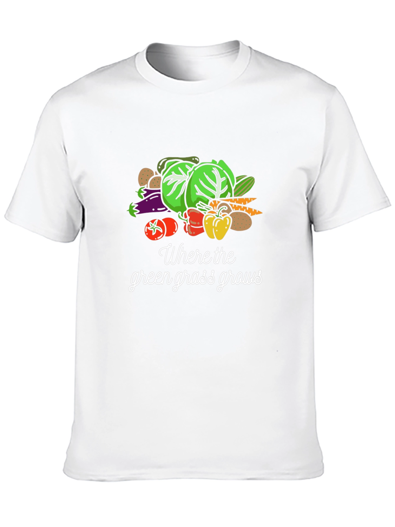 Where the Green Grass Grows Graphic Tee