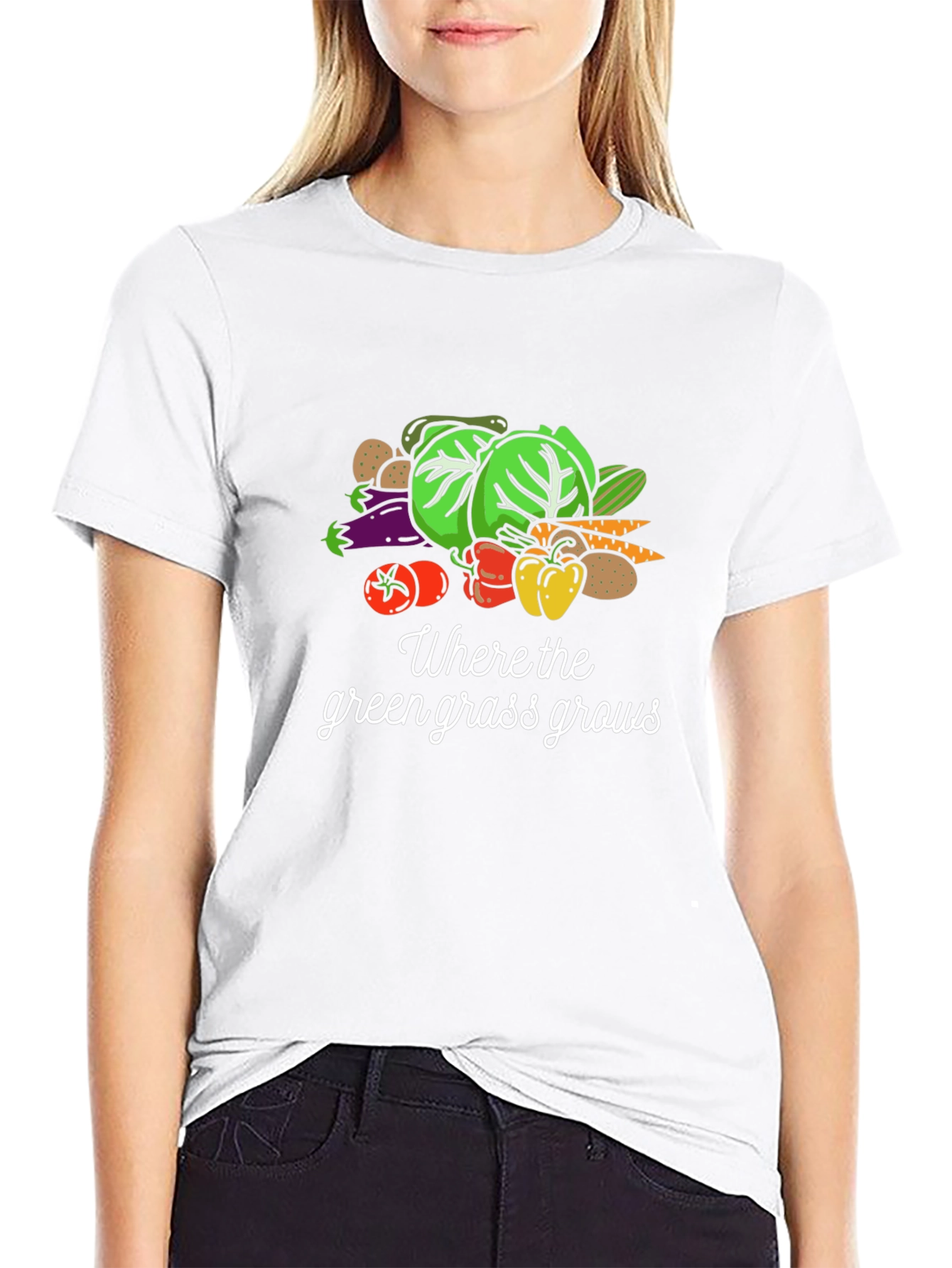 Where the Green Grass Grows Graphic Tee