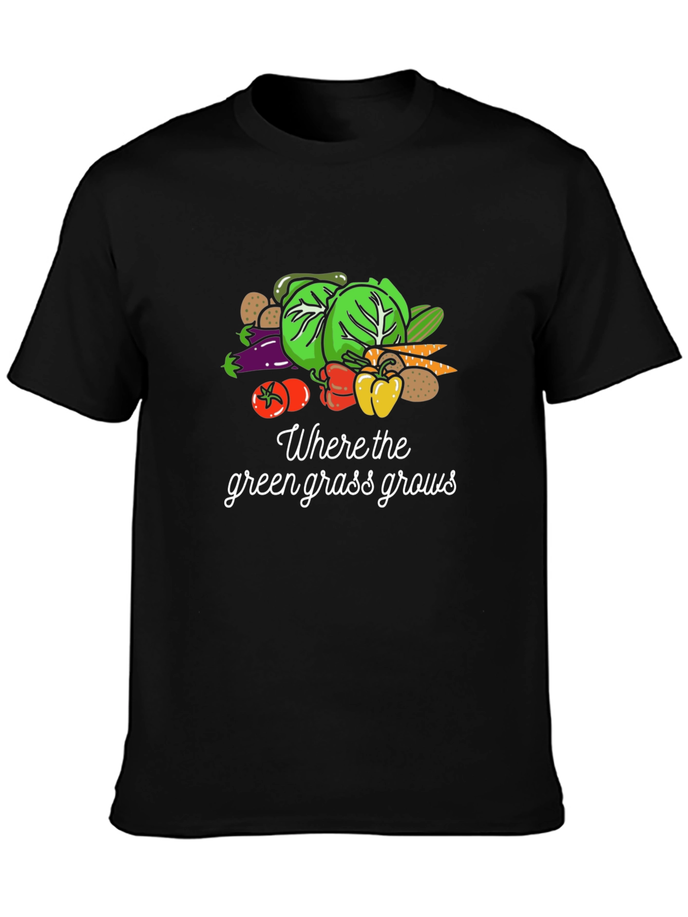 Where the Green Grass Grows Graphic Tee