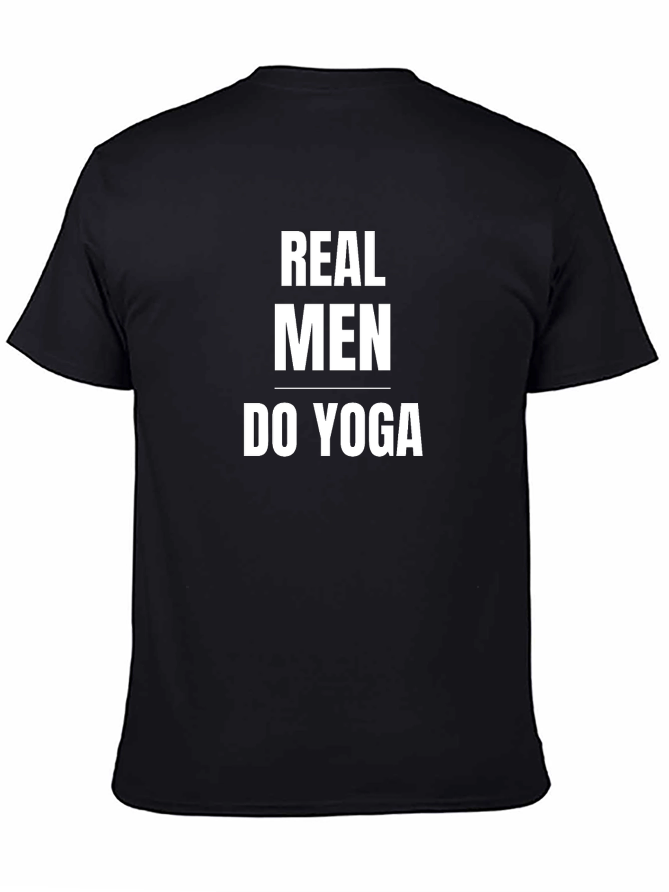 Real Men Do Yoga Graphic Tee