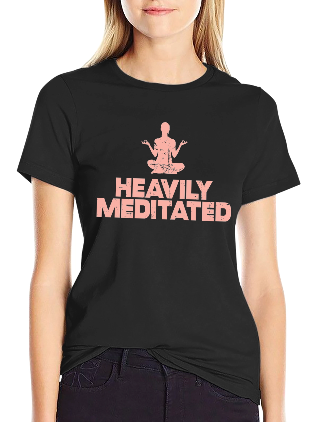 Heavily Meditated Graphic Tee - Relaxed Fit