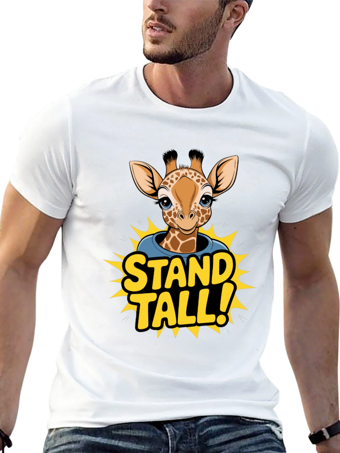 Giraffe Stand Tall! Graphic T-Shirt