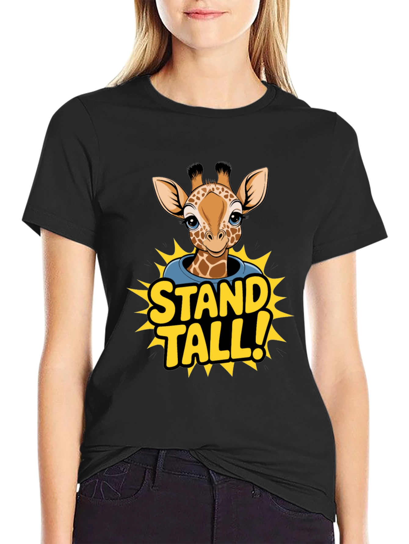 Giraffe Stand Tall! Graphic T-Shirt