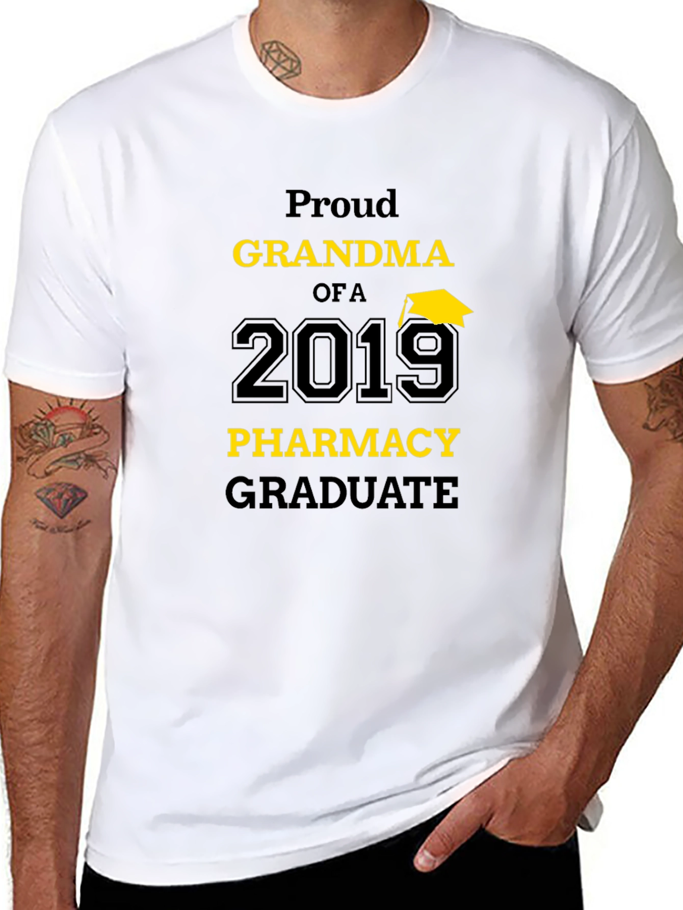 Proud Grandma 2019 Pharmacy Graduate T-Shirt