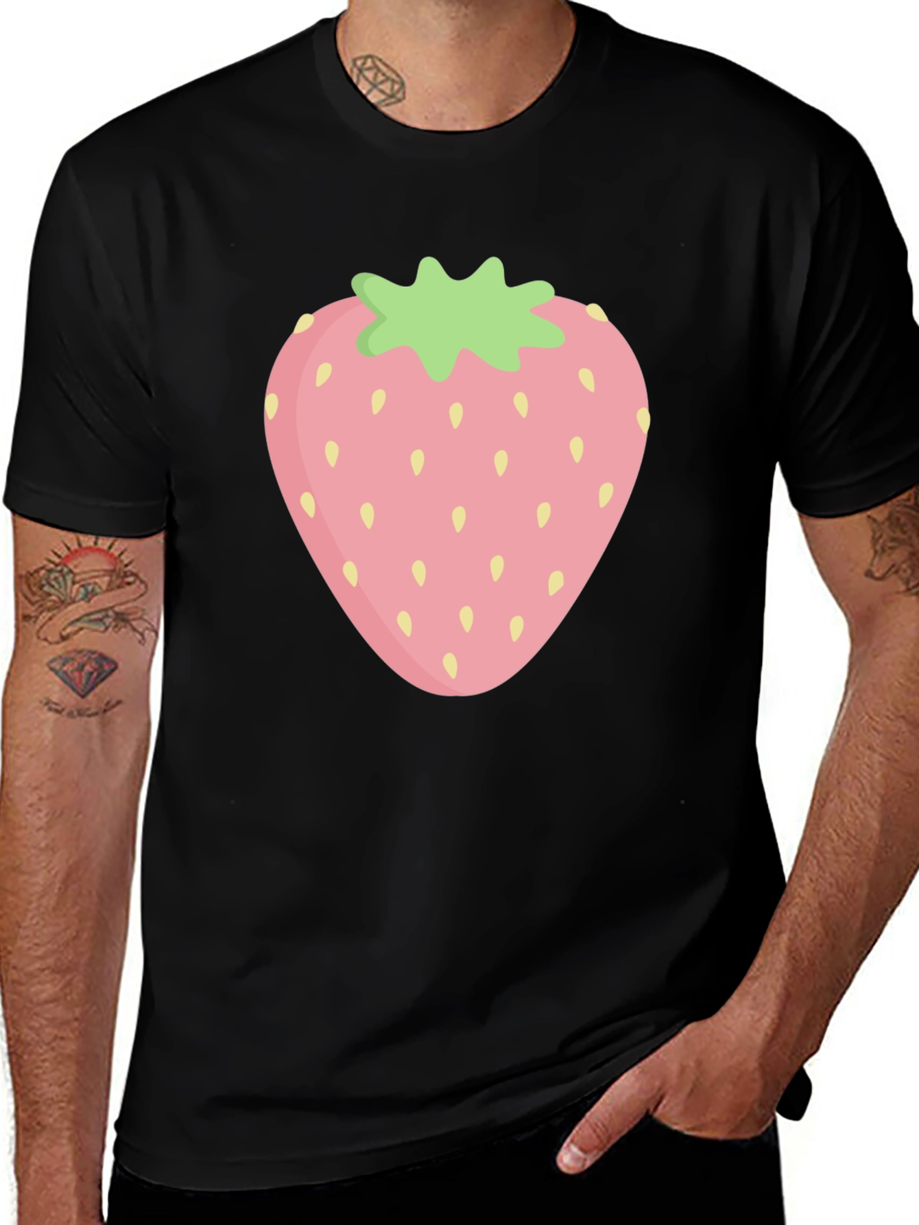 Strawberry Graphic Tee - Sweet Summer Style!