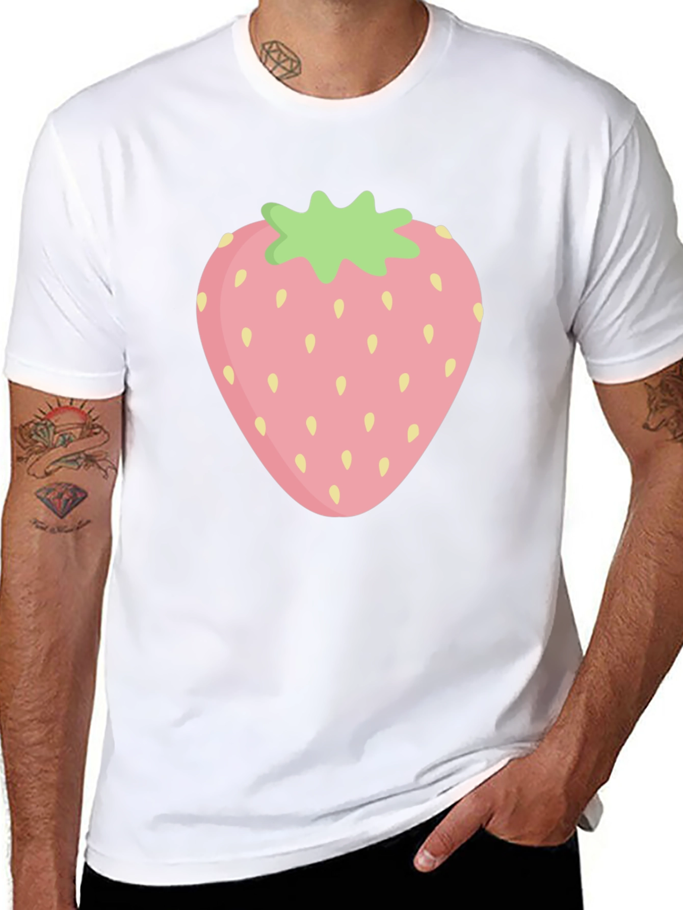Strawberry Graphic Tee - Sweet Summer Style!