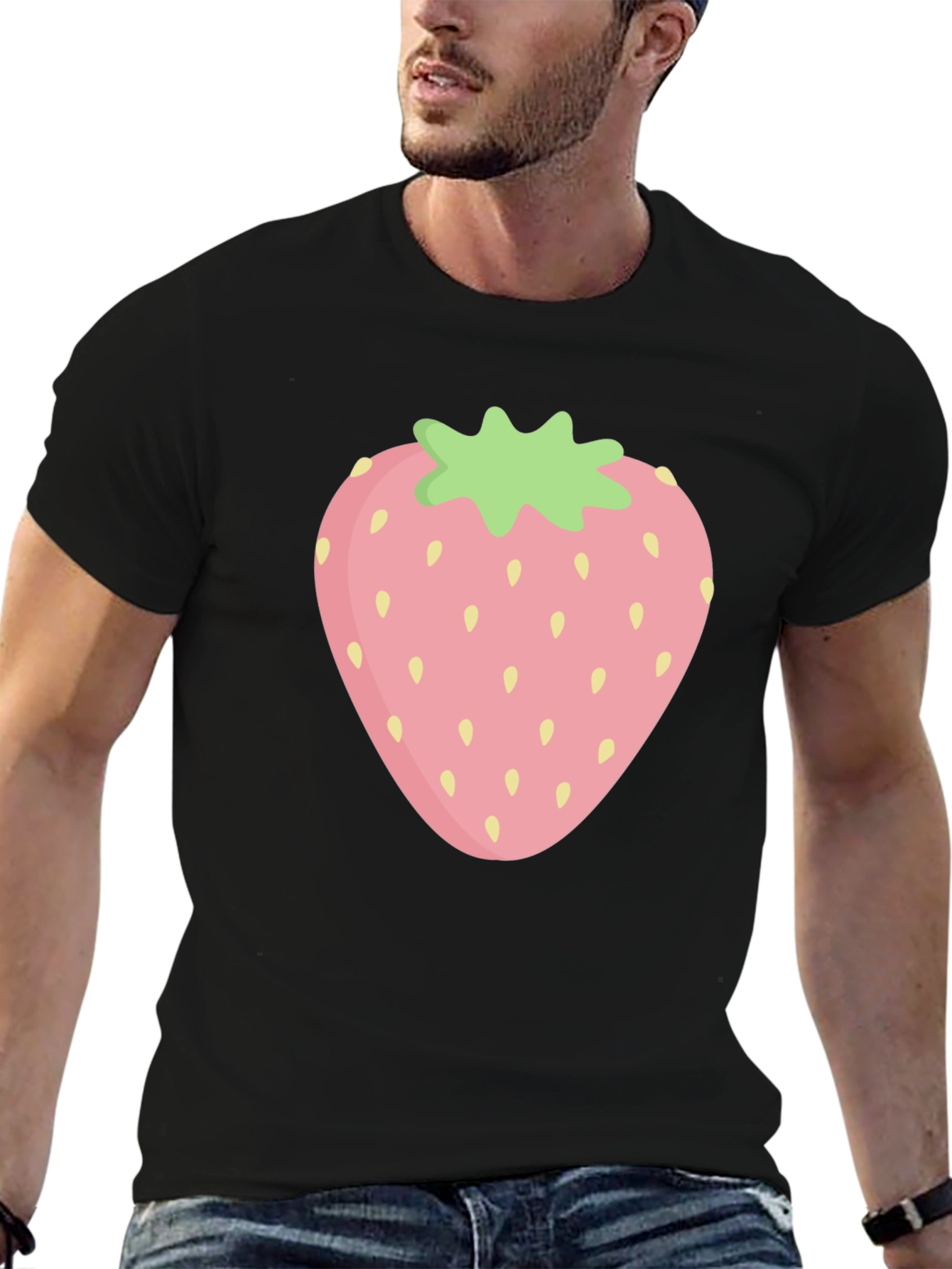 Strawberry Graphic Tee - Sweet Summer Style!