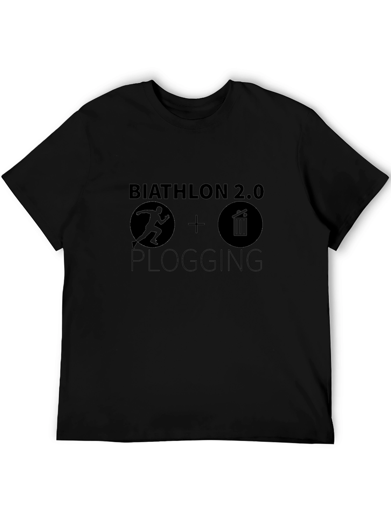 Biathlon 2.0 Plogging T-Shirt - Eco-Friendly Running Tee