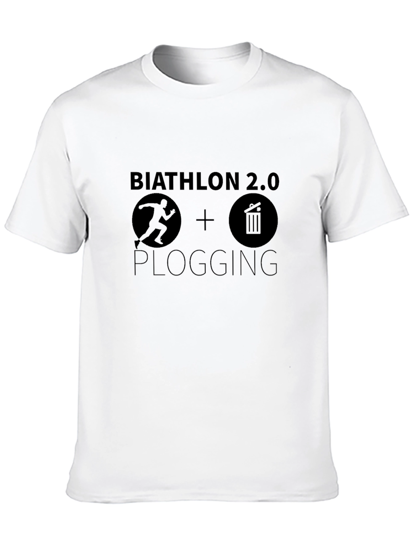 Biathlon 2.0 Plogging T-Shirt - Eco-Friendly Running Tee