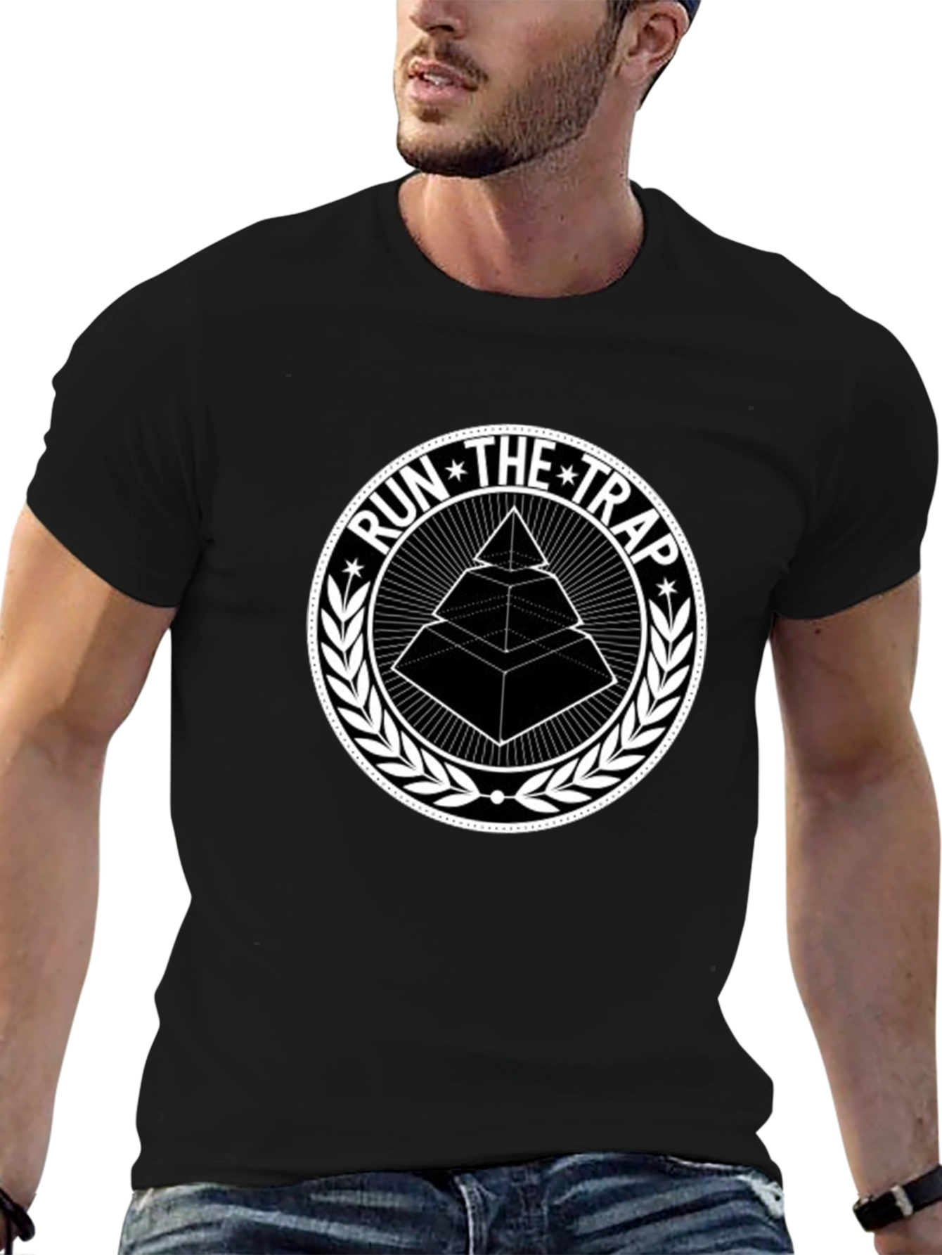 Run The Trap Graphic T-Shirt