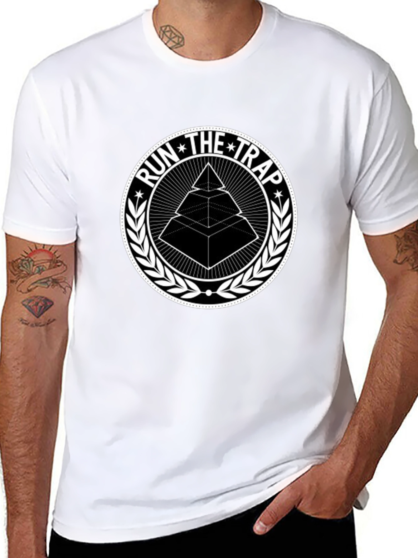 Run The Trap Graphic T-Shirt