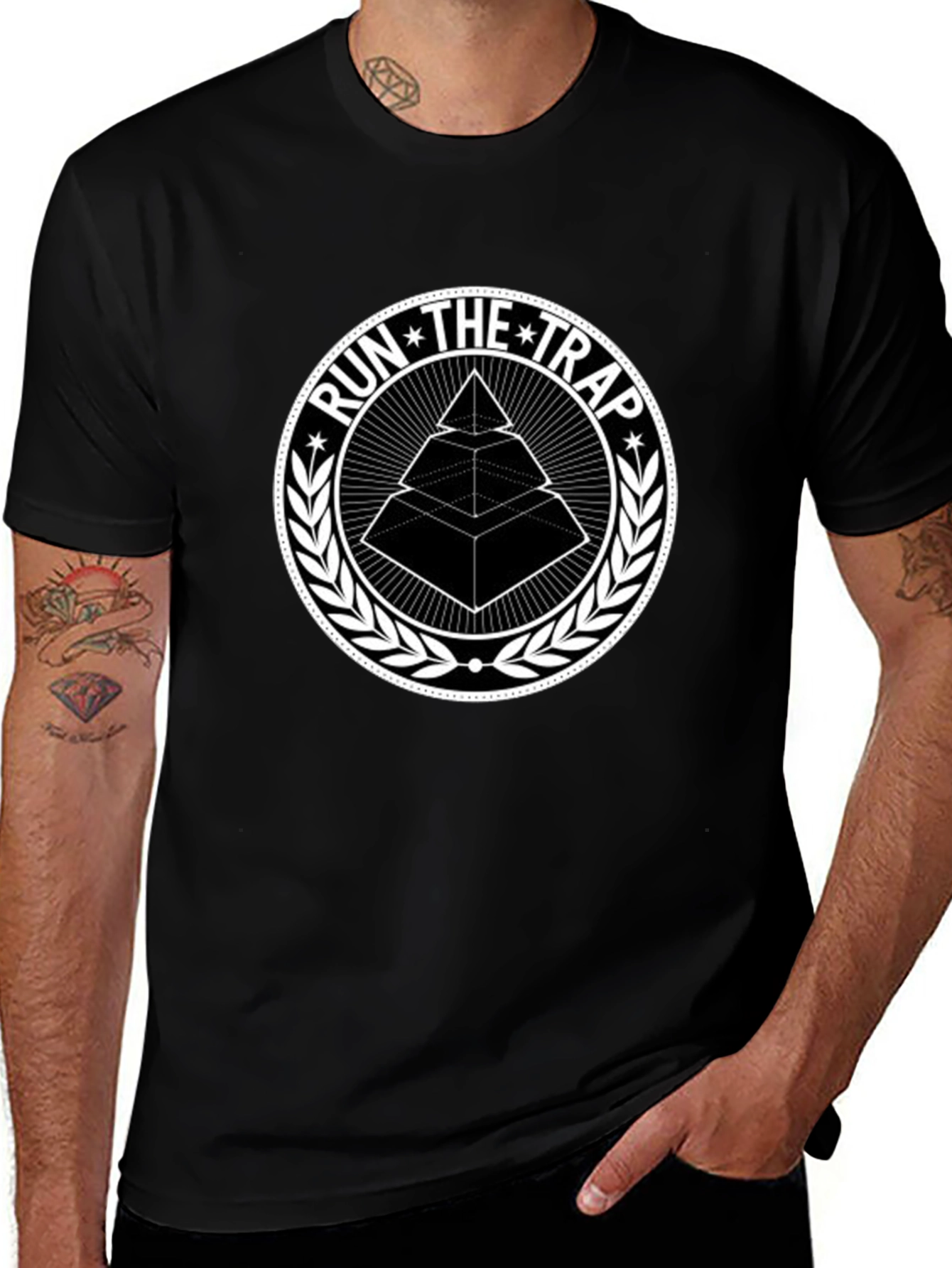 Run The Trap Graphic T-Shirt