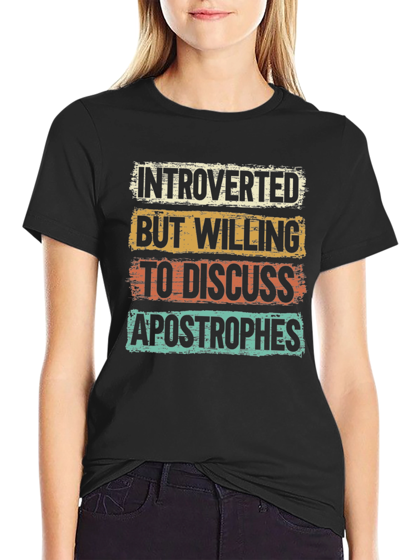 Introverted Apostrophes T-Shirt - Humorous Tee