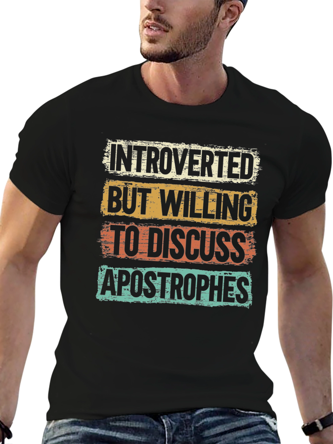 Introverted Apostrophes T-Shirt - Humorous Tee
