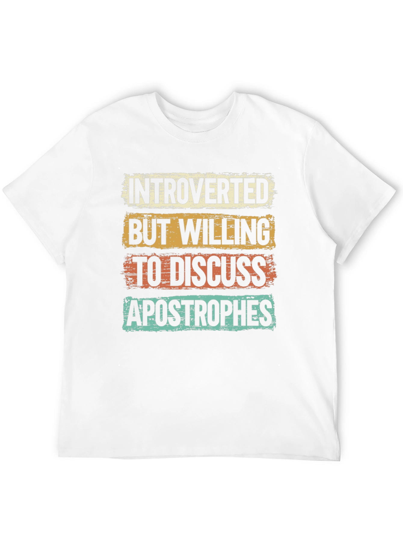 Introverted Apostrophes T-Shirt - Humorous Tee