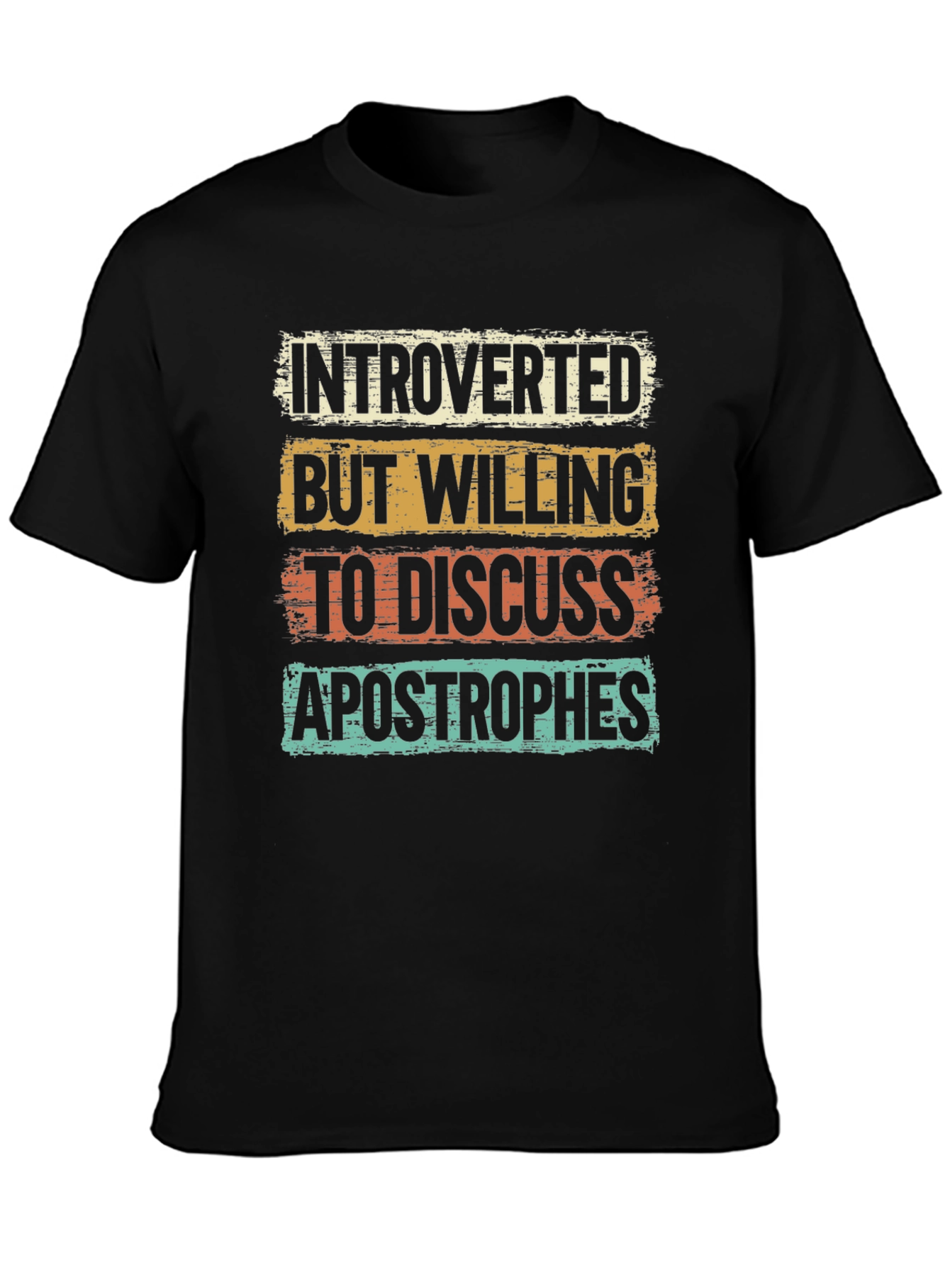 Introverted Apostrophes T-Shirt - Humorous Tee