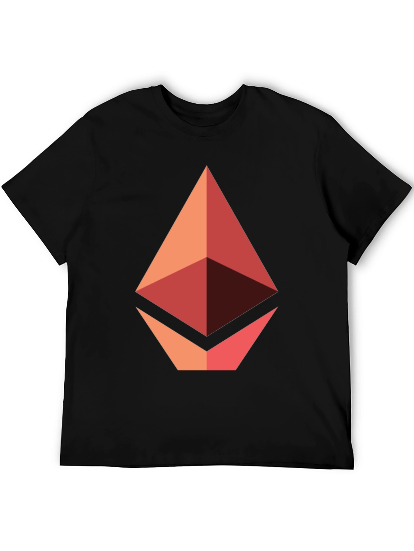 Ethereum Logo Graphic Tee - Modern Crypto T-Shirt