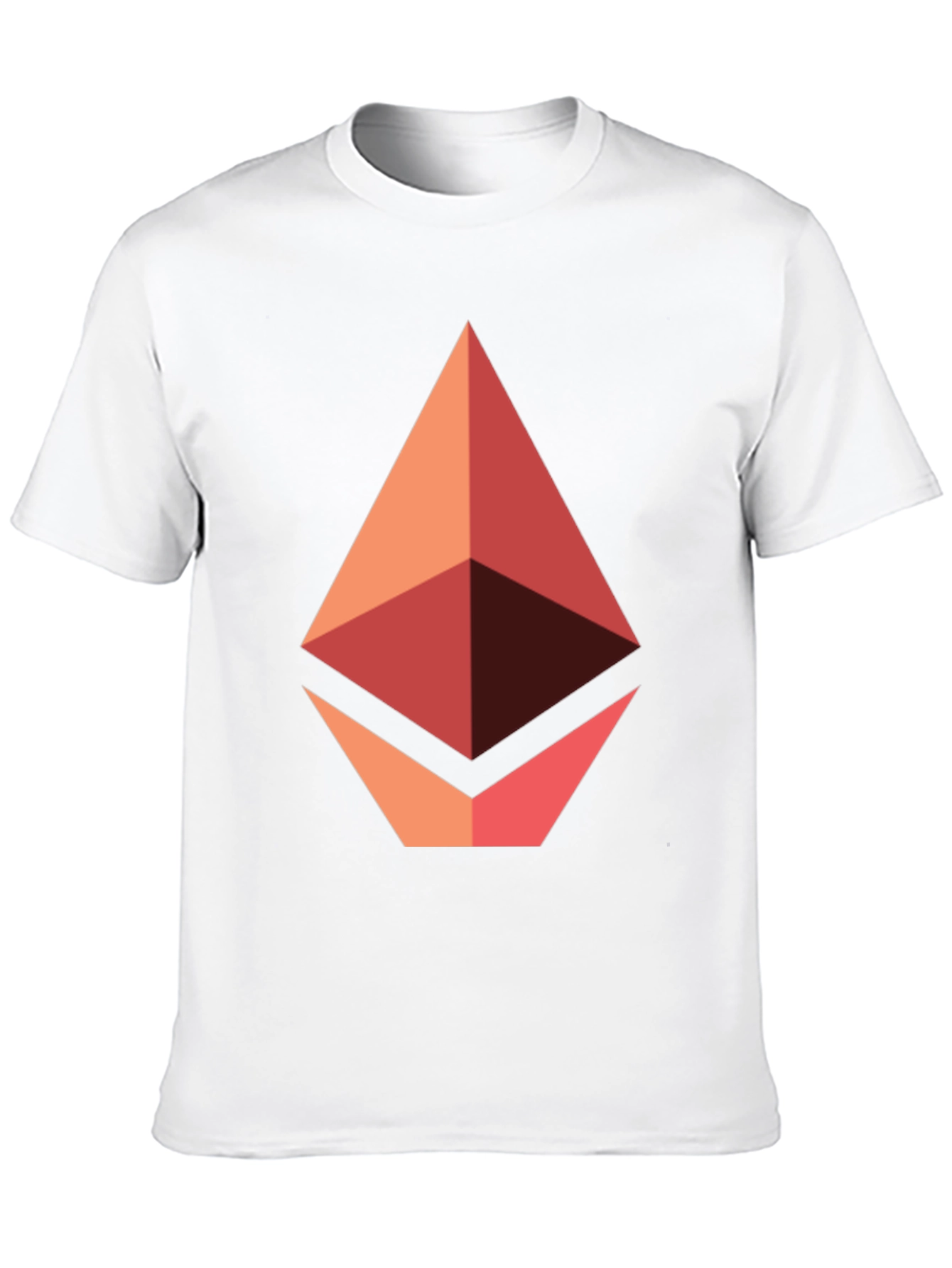 Ethereum Logo Graphic Tee - Modern Crypto T-Shirt