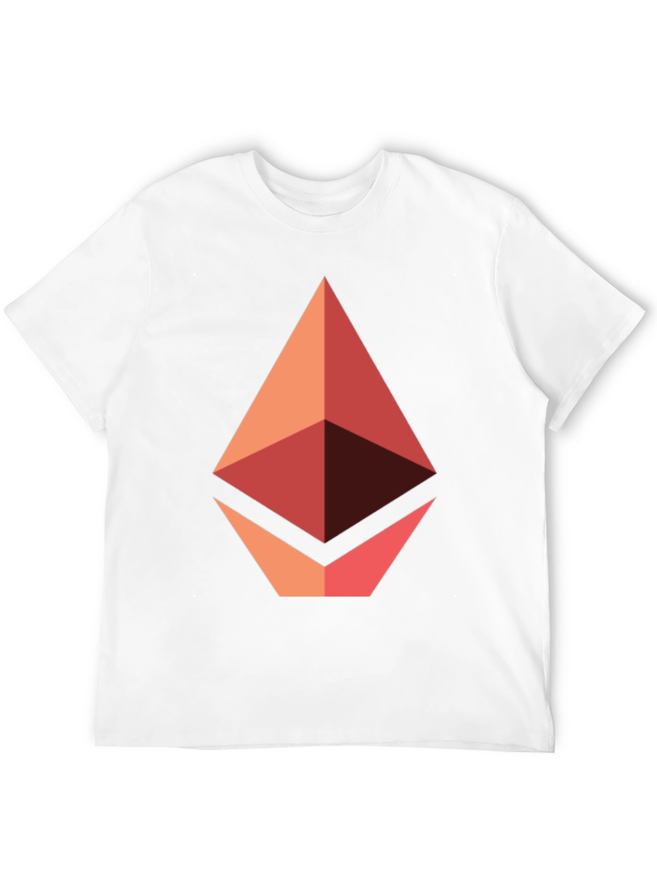 Ethereum Logo Graphic Tee - Modern Crypto T-Shirt