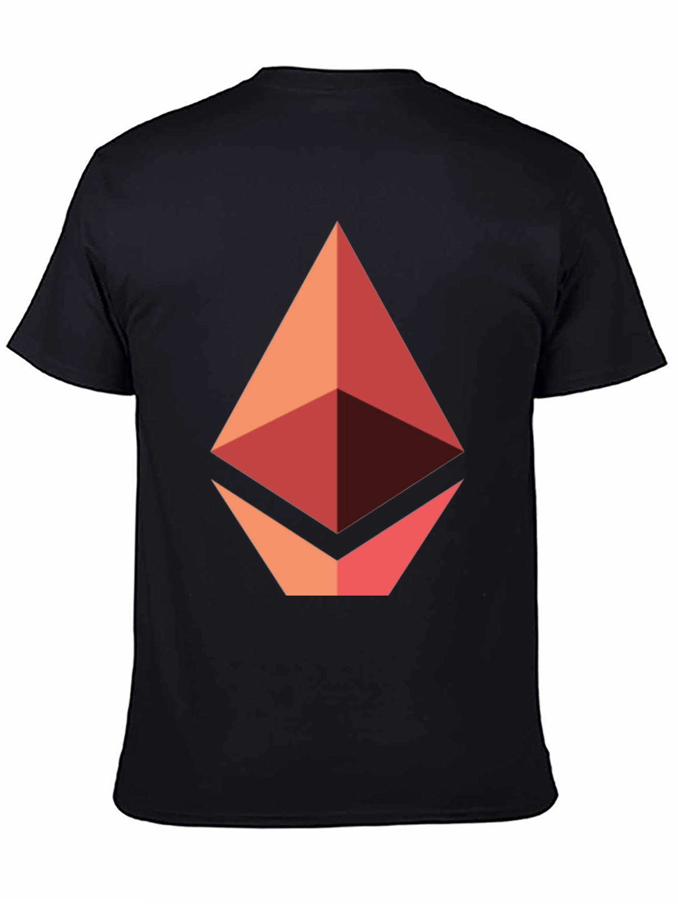 Ethereum Logo Graphic Tee - Modern Crypto T-Shirt