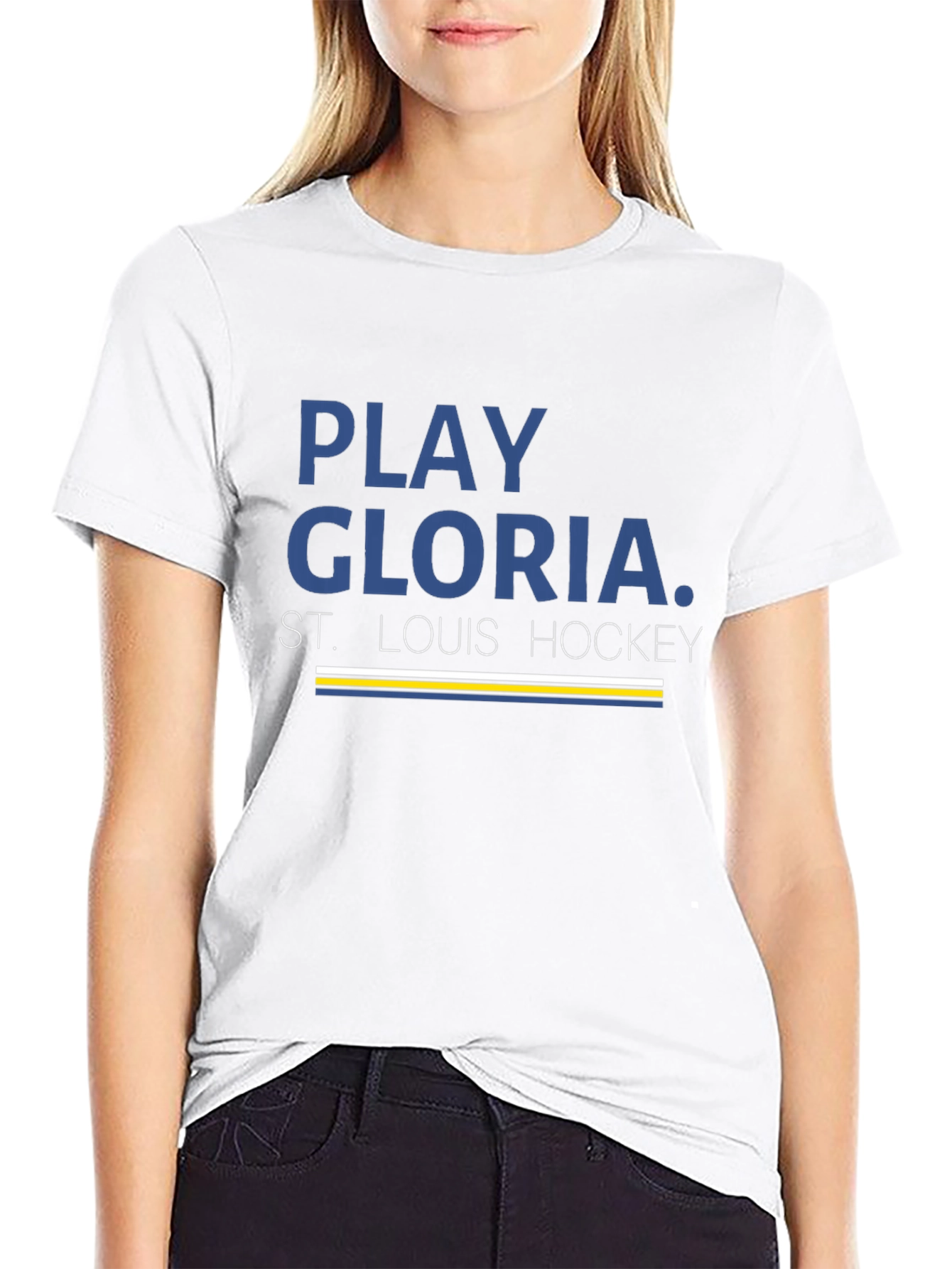 Play Gloria St. Louis Hockey T-Shirt