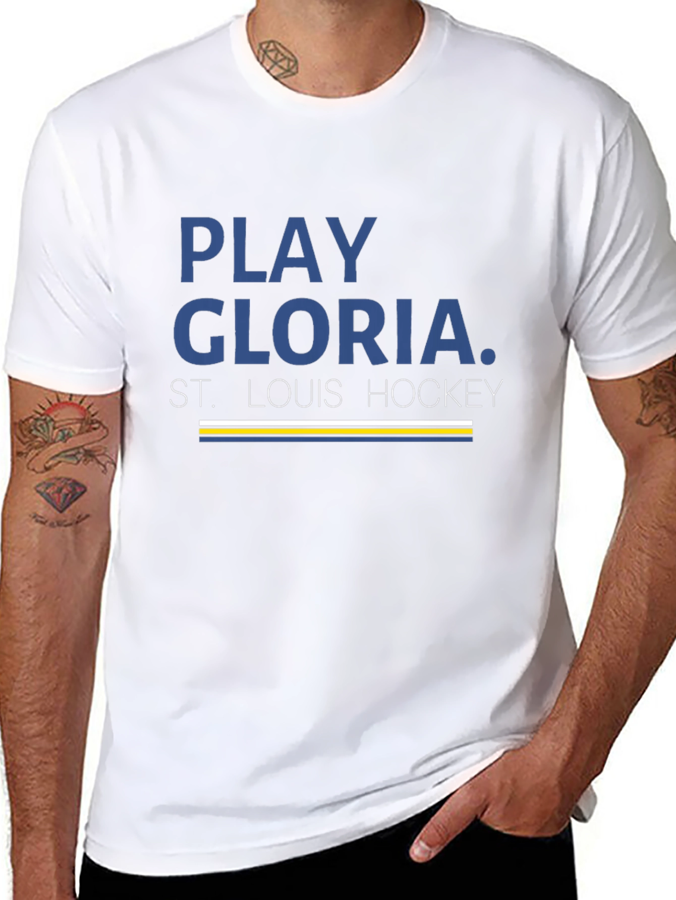 Play Gloria St. Louis Hockey T-Shirt