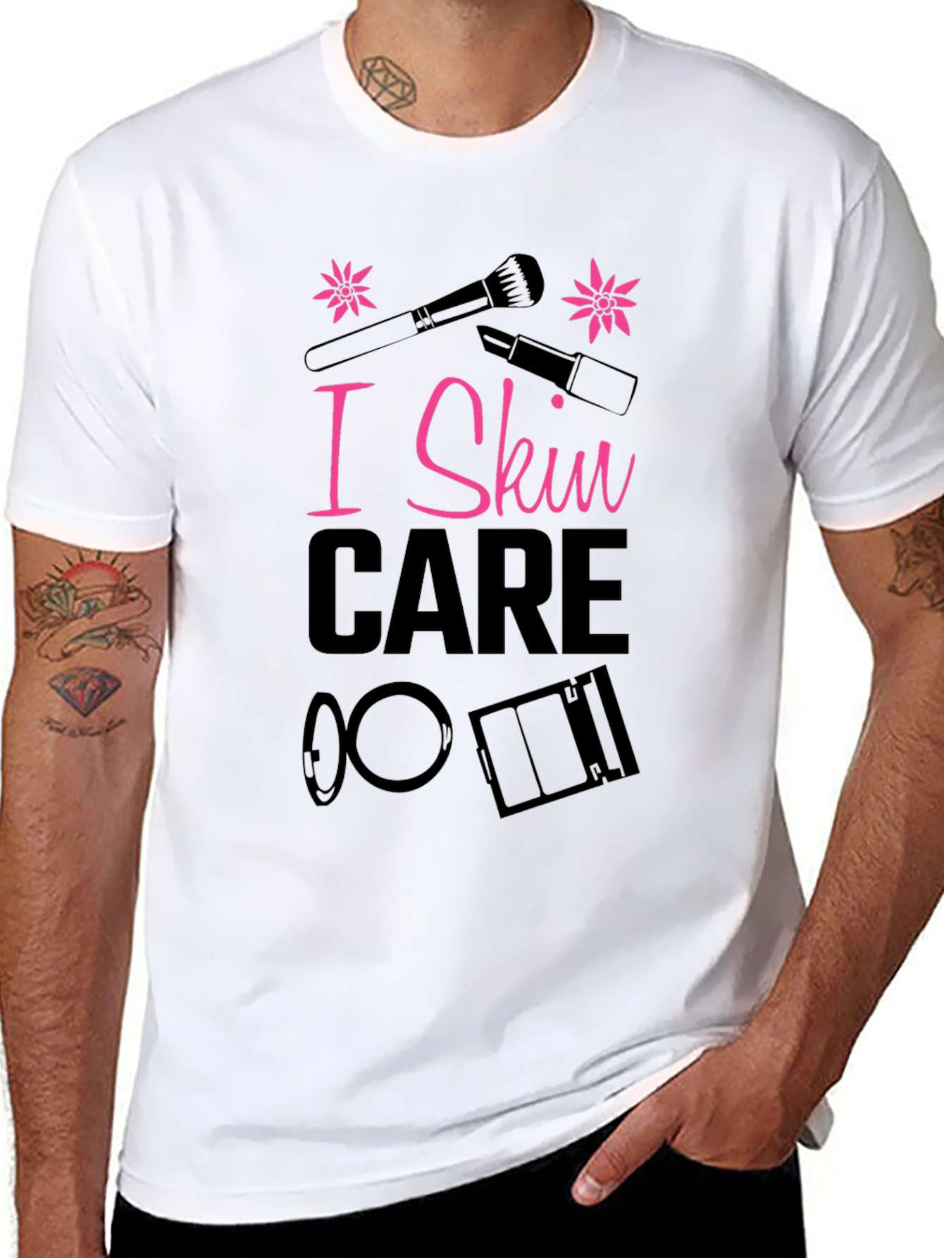 I Skin Care T-Shirt - Makeup Lover Tee