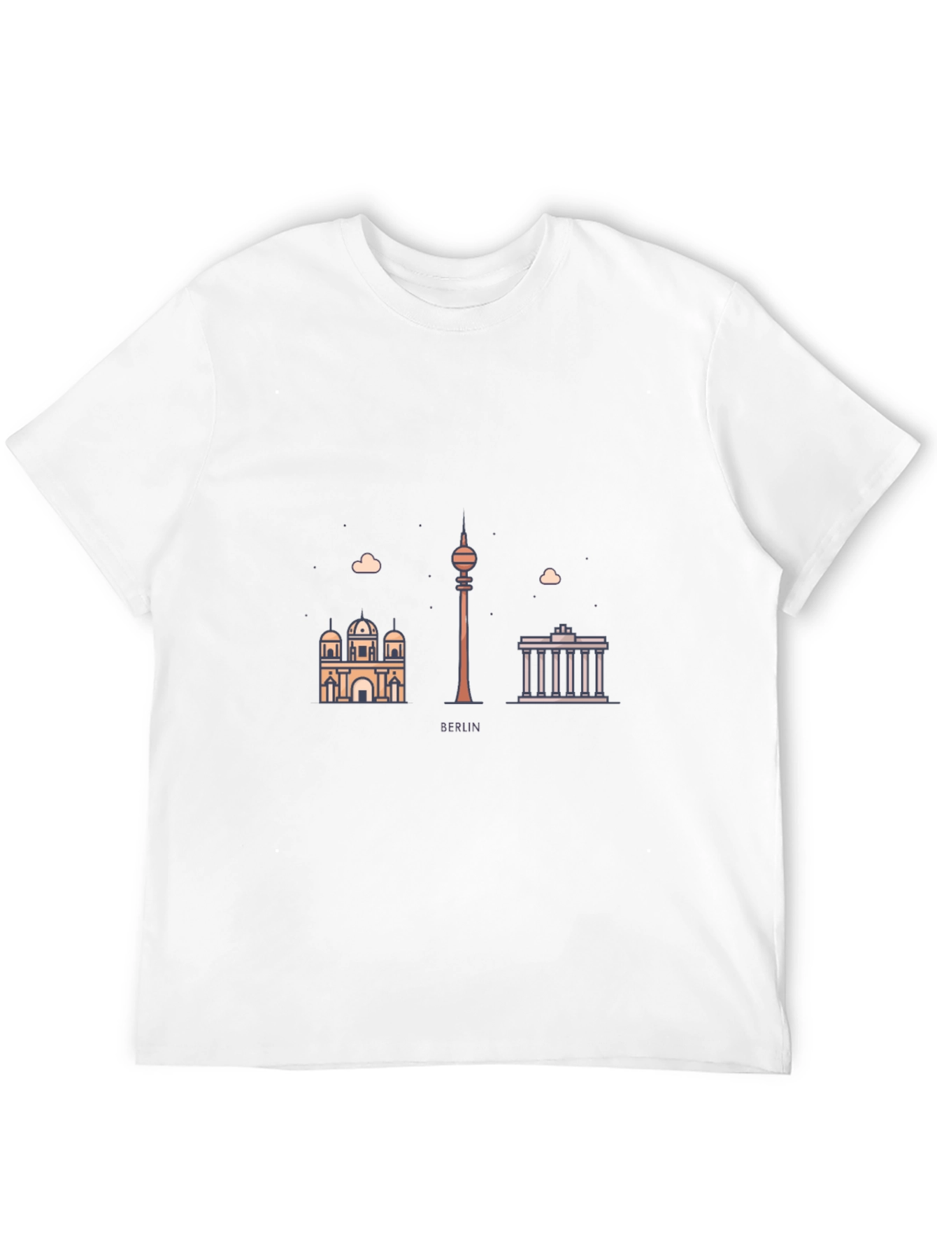 Berlin Skyline Graphic Tee - Modern Cityscape T-Shirt