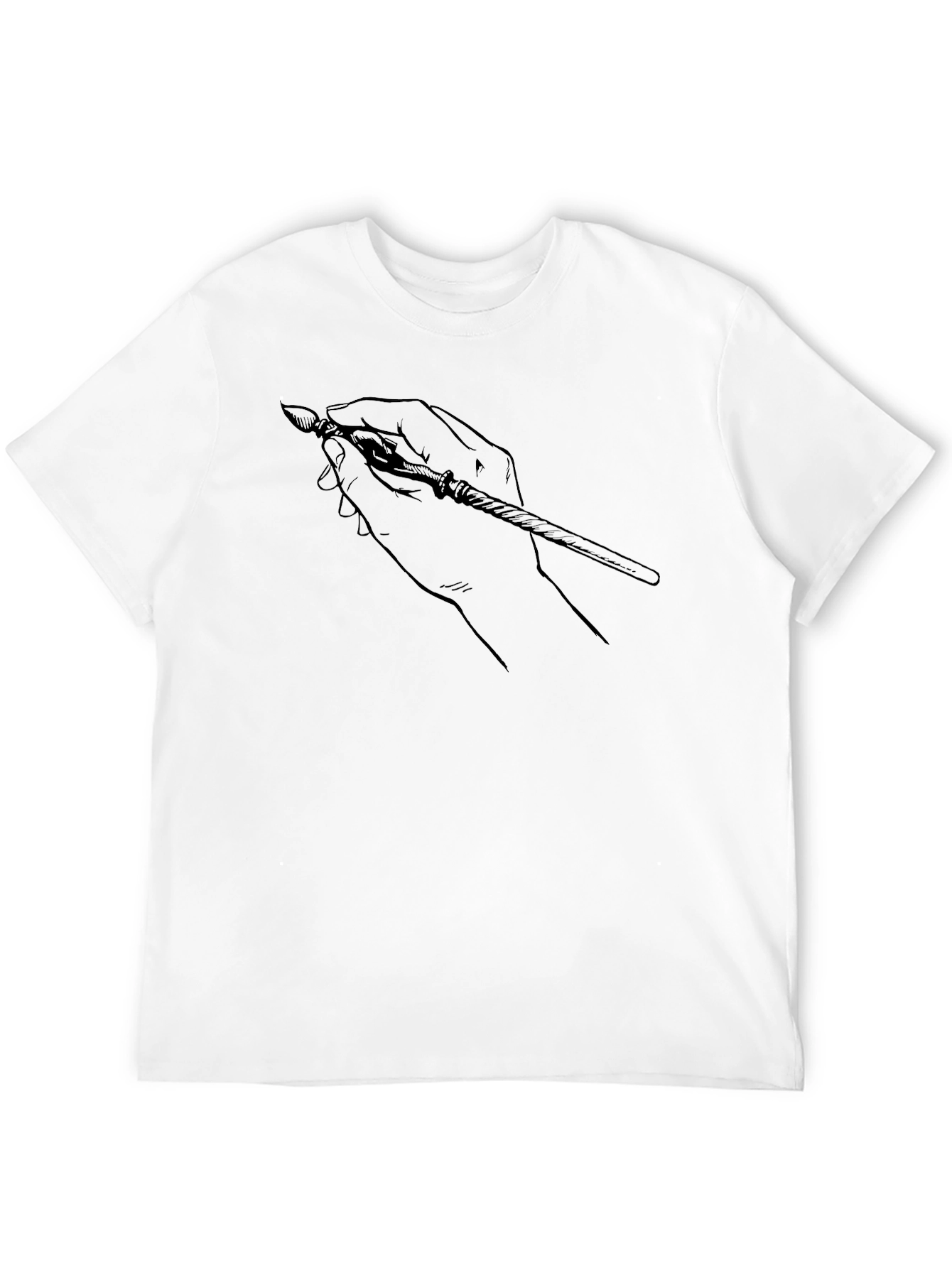 Ink Hand T-Shirt - Artistic Design