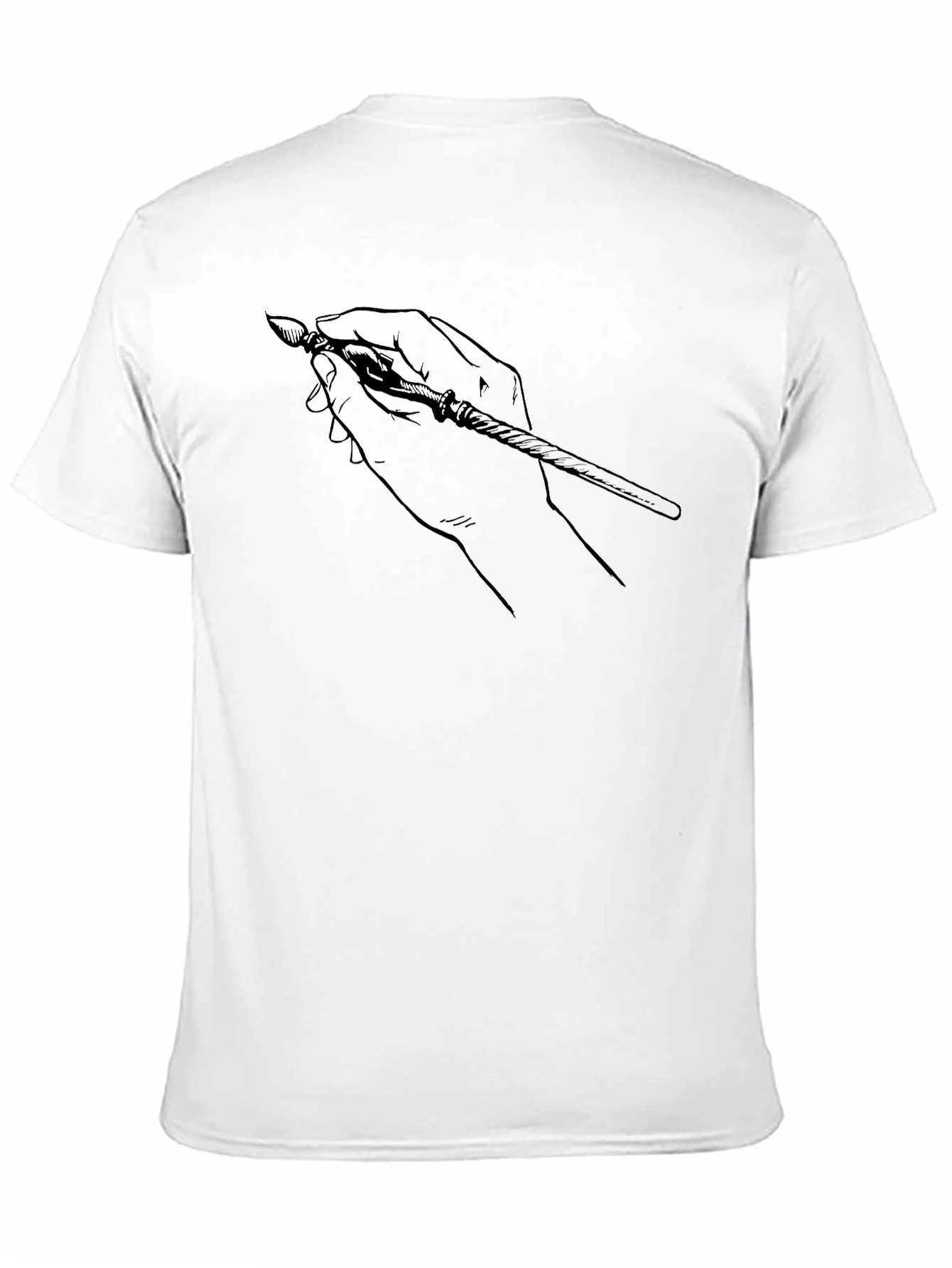 Ink Hand T-Shirt - Artistic Design