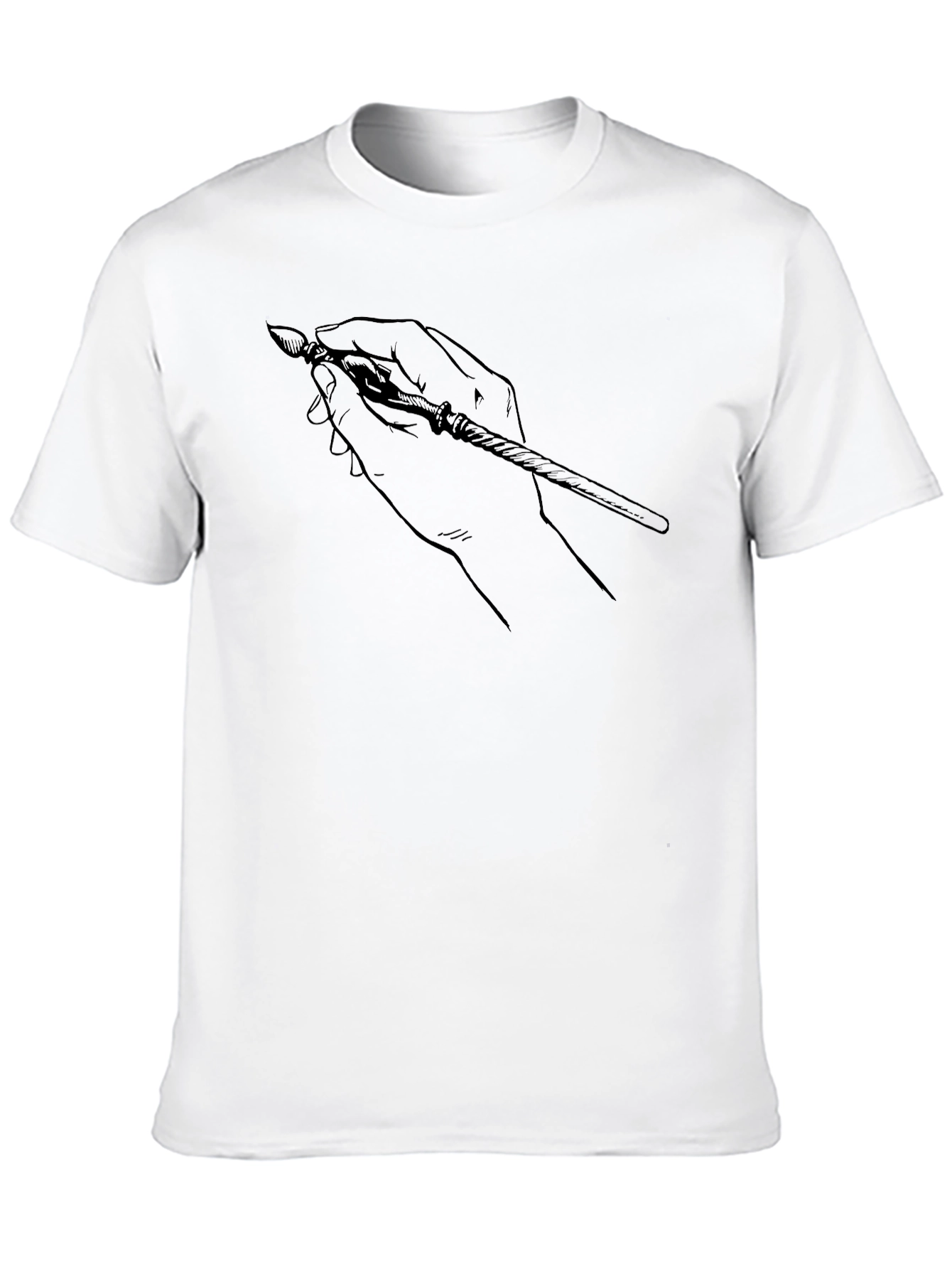 Ink Hand T-Shirt - Artistic Design