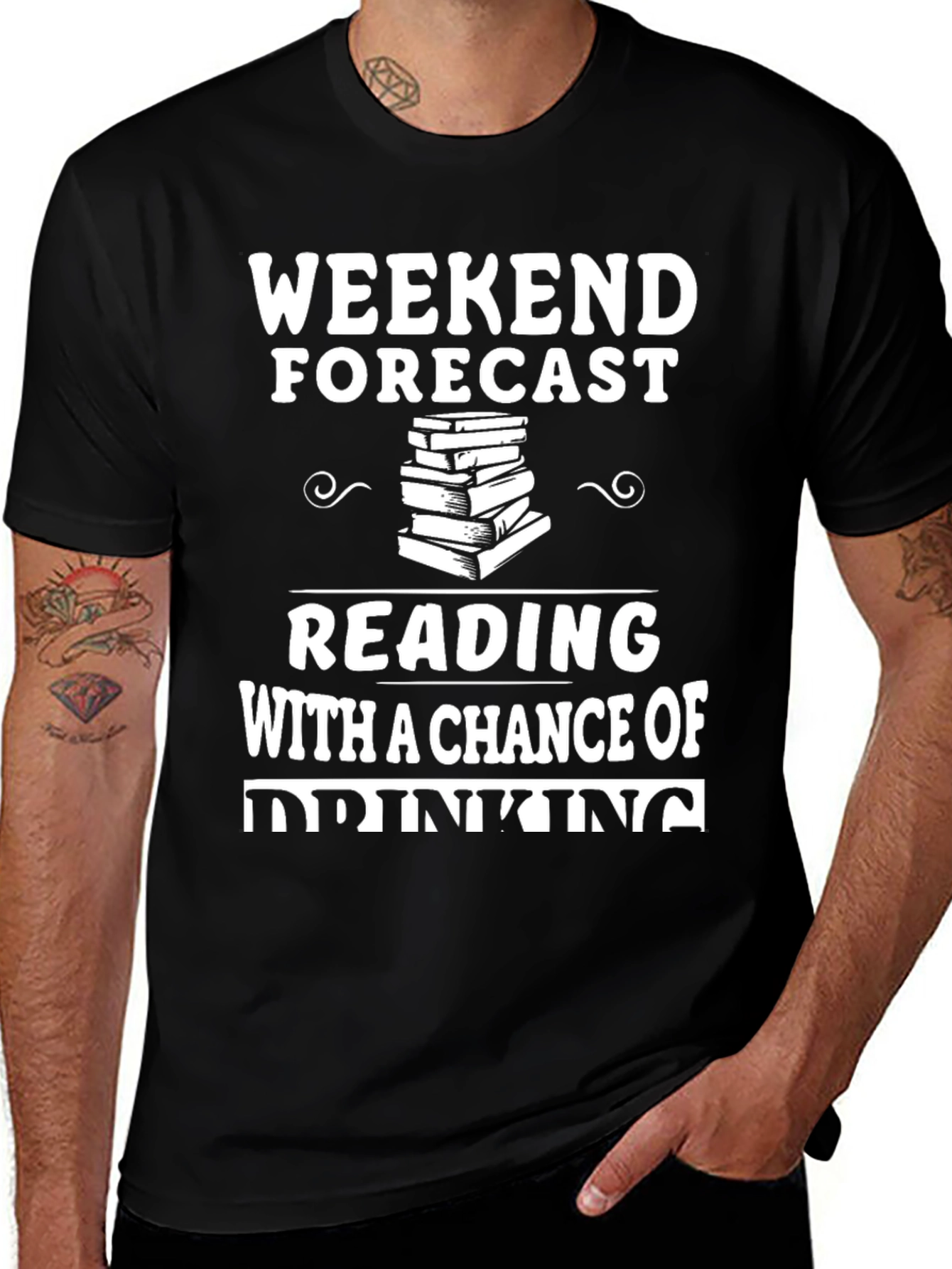 Weekend Reading Forecast Graphic Tee