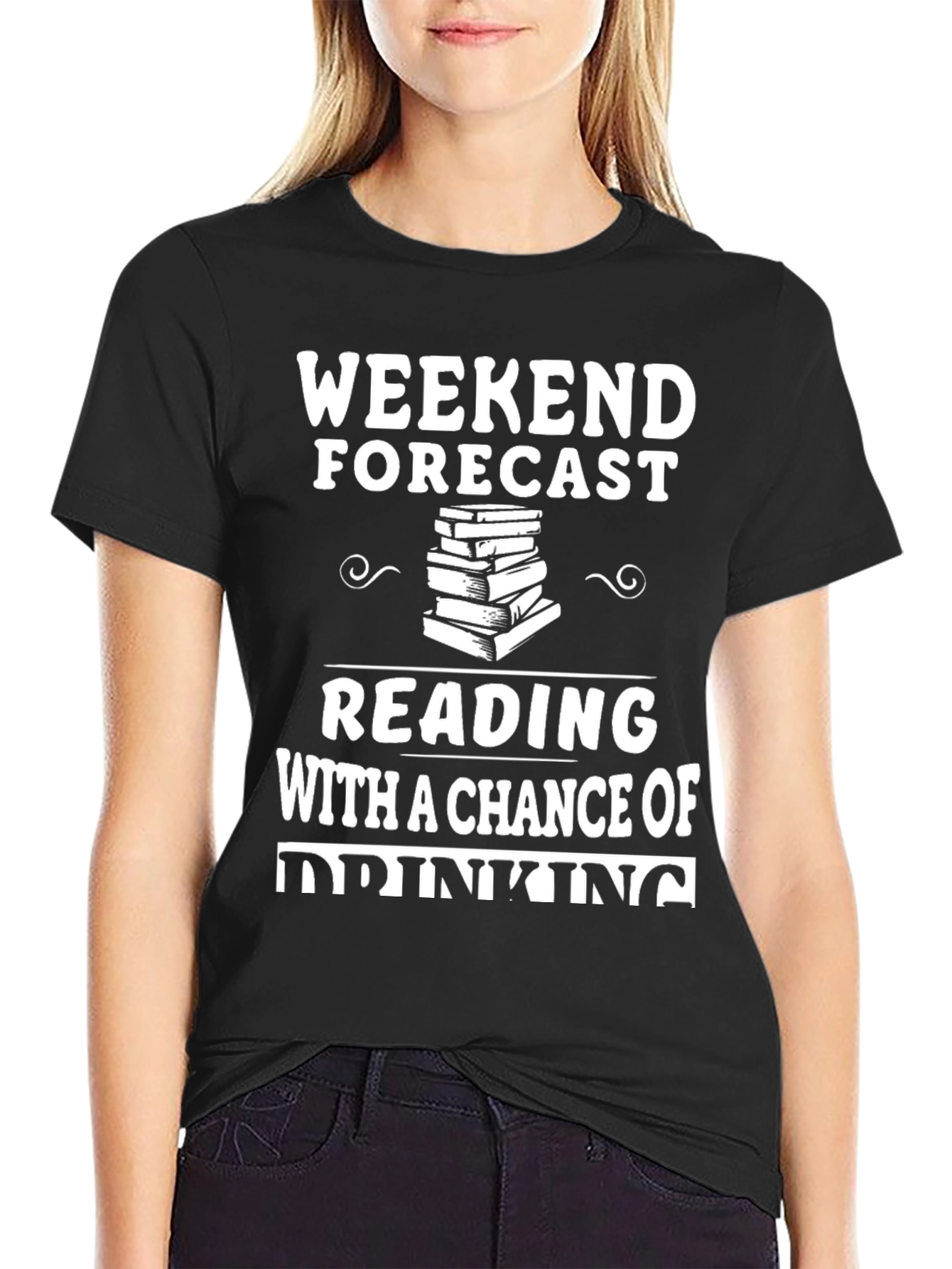 Weekend Reading Forecast Graphic Tee