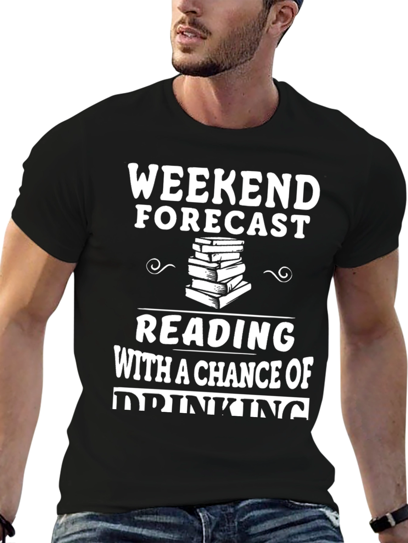 Weekend Reading Forecast Graphic Tee