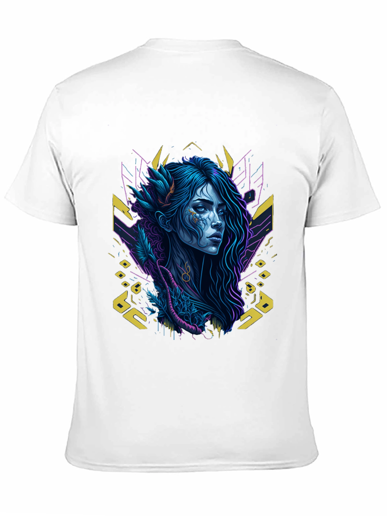 Mystic Woman Graphic Black T-Shirt