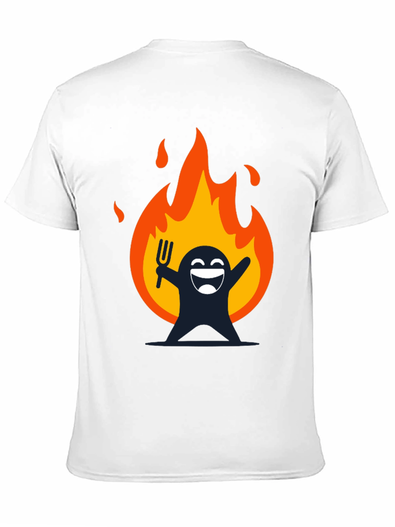 Fiery Fun Graphic T-Shirt - Dark Humor Tee