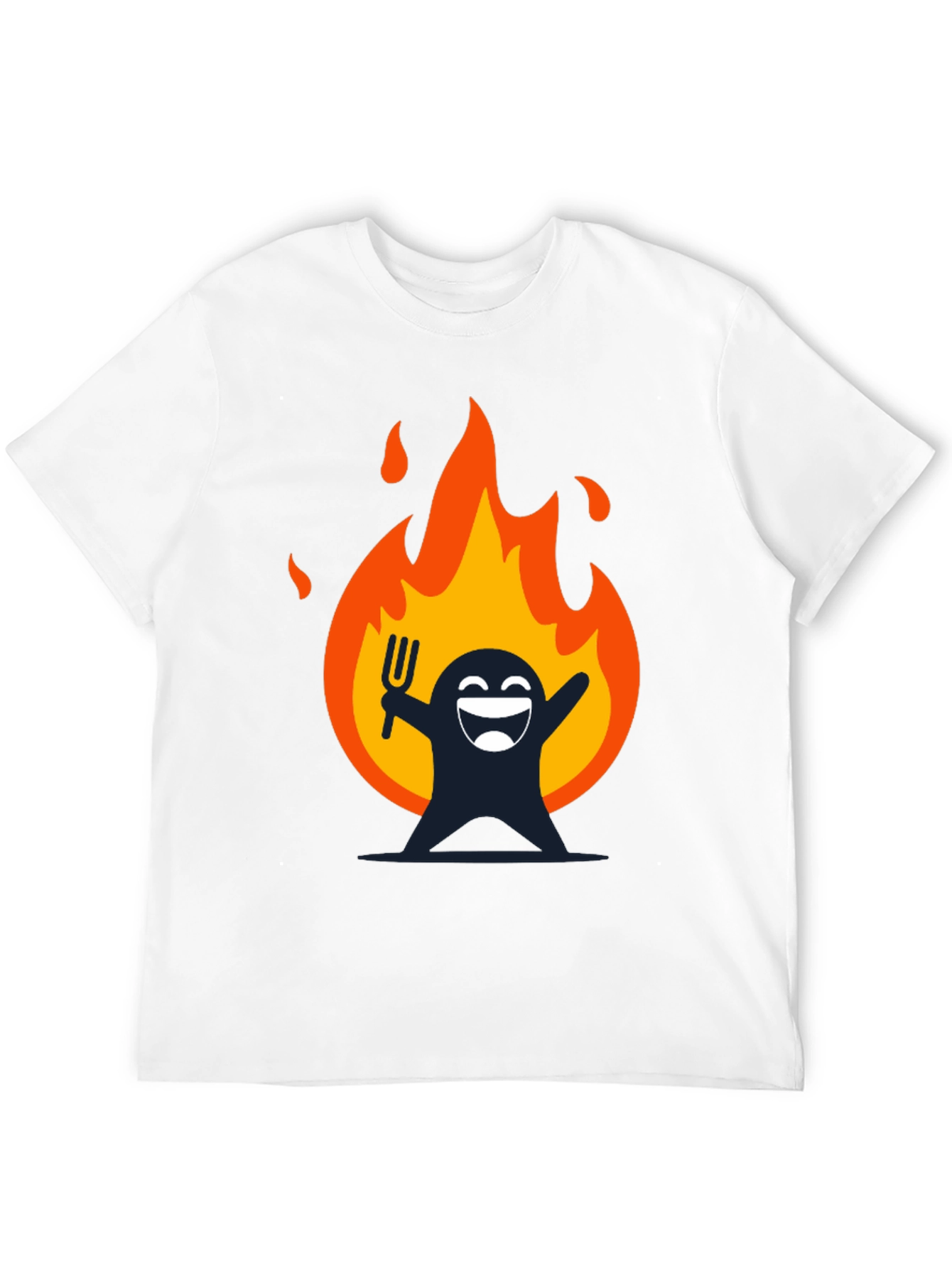 Fiery Fun Graphic T-Shirt - Dark Humor Tee