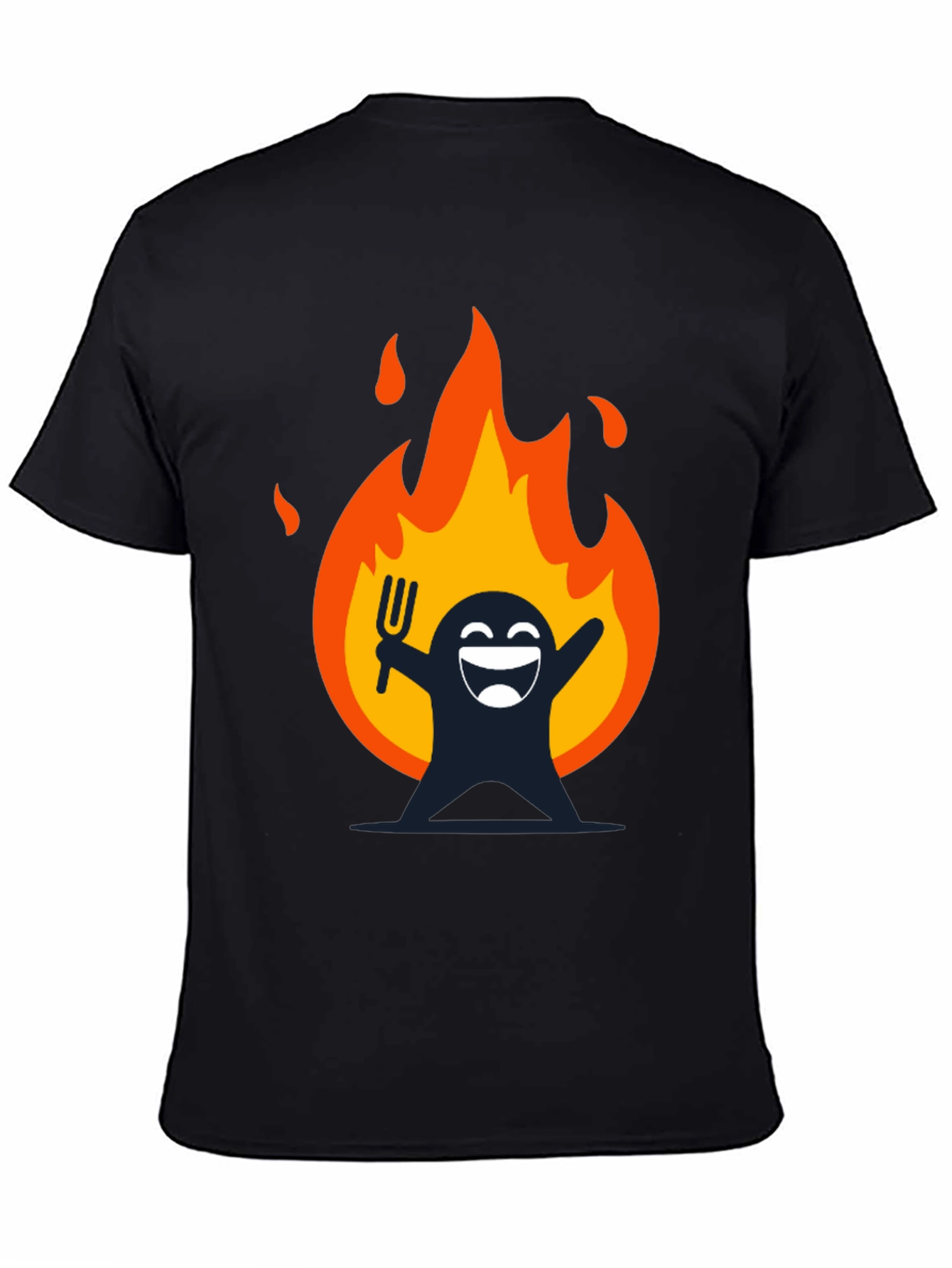 Fiery Fun Graphic T-Shirt - Dark Humor Tee