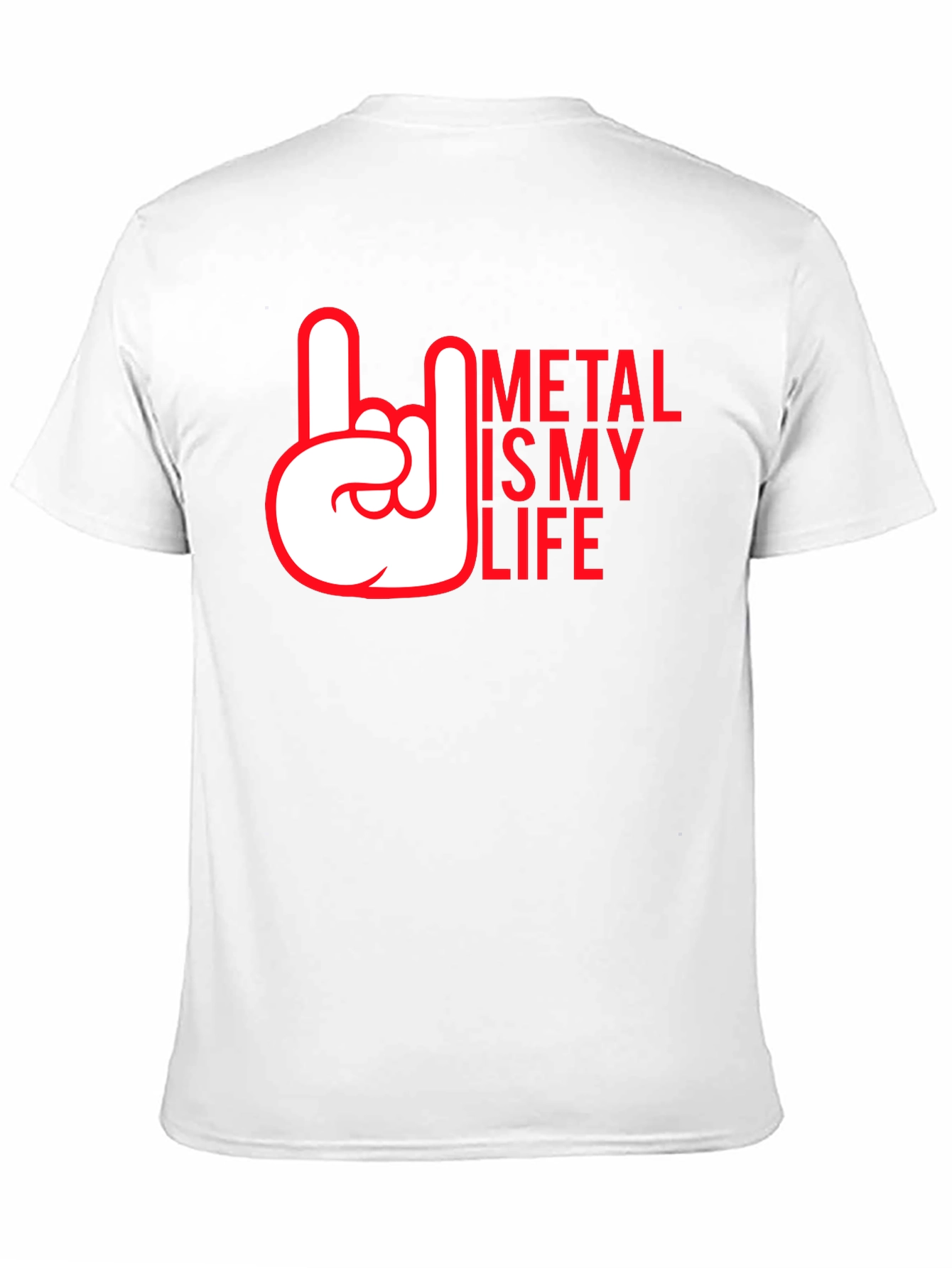 Metal is My Life Graphic Tee - Rock On!
