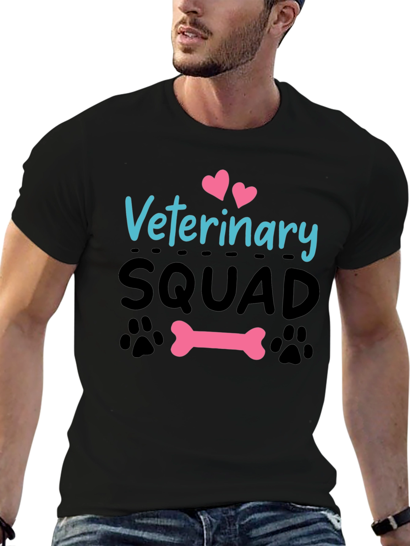 Veterinary Squad Graphic T-Shirt