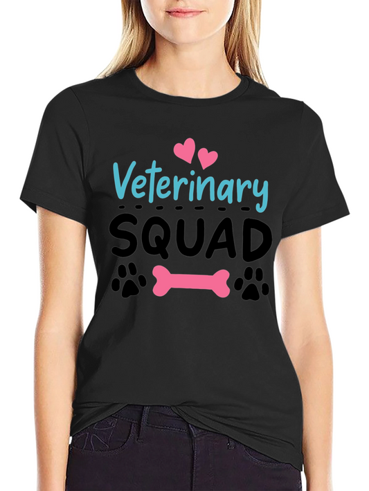 Veterinary Squad Graphic T-Shirt
