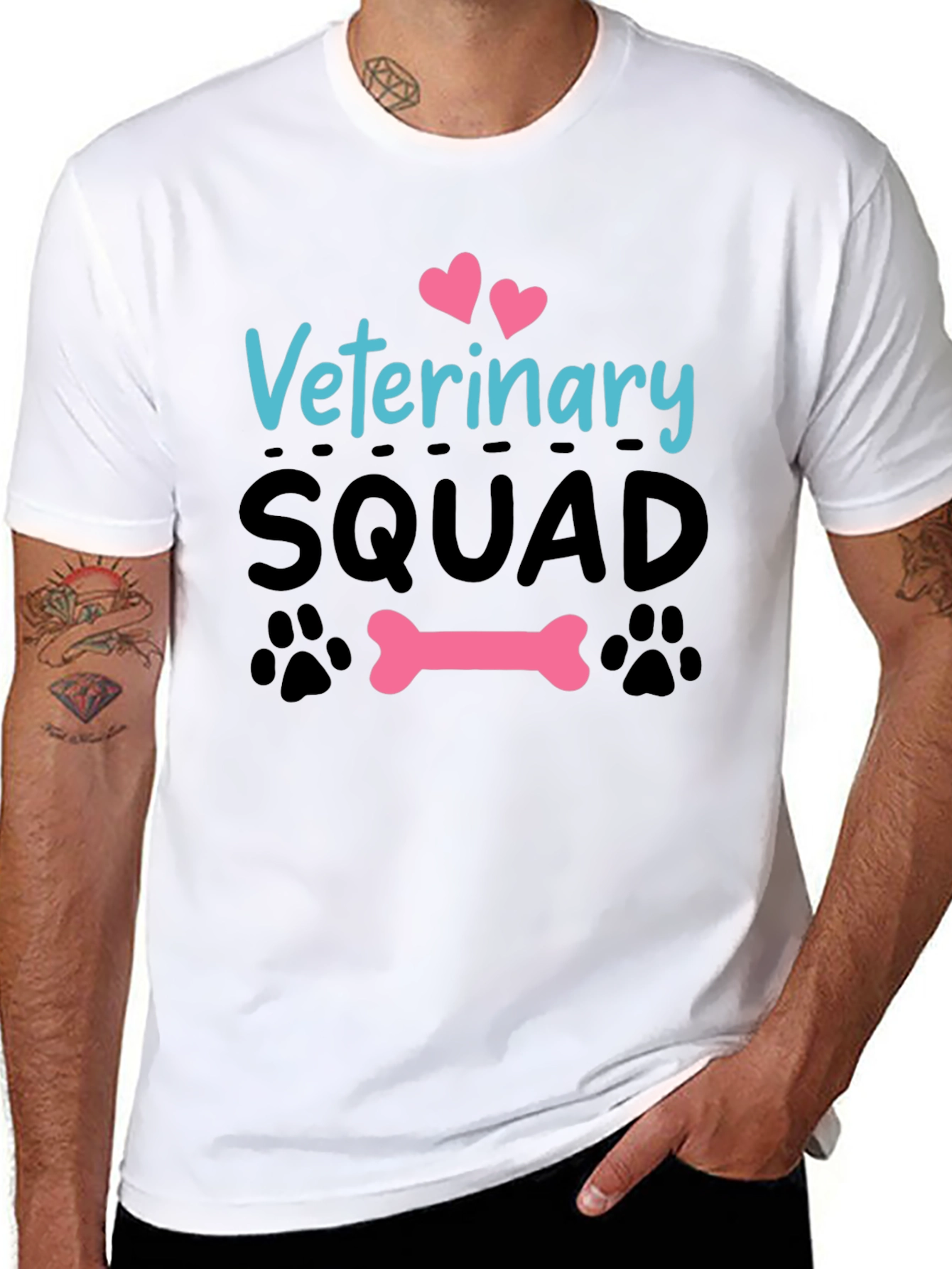 Veterinary Squad Graphic T-Shirt