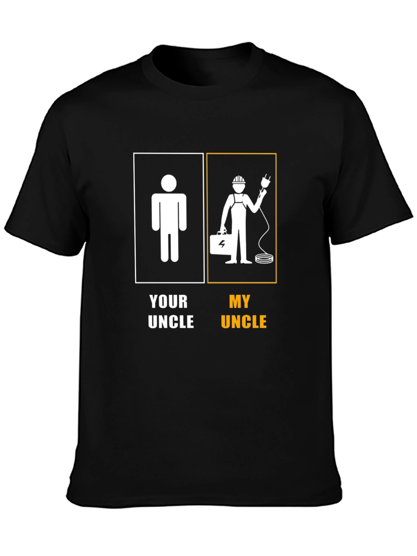 Funny My Uncle Electrician T-Shirt