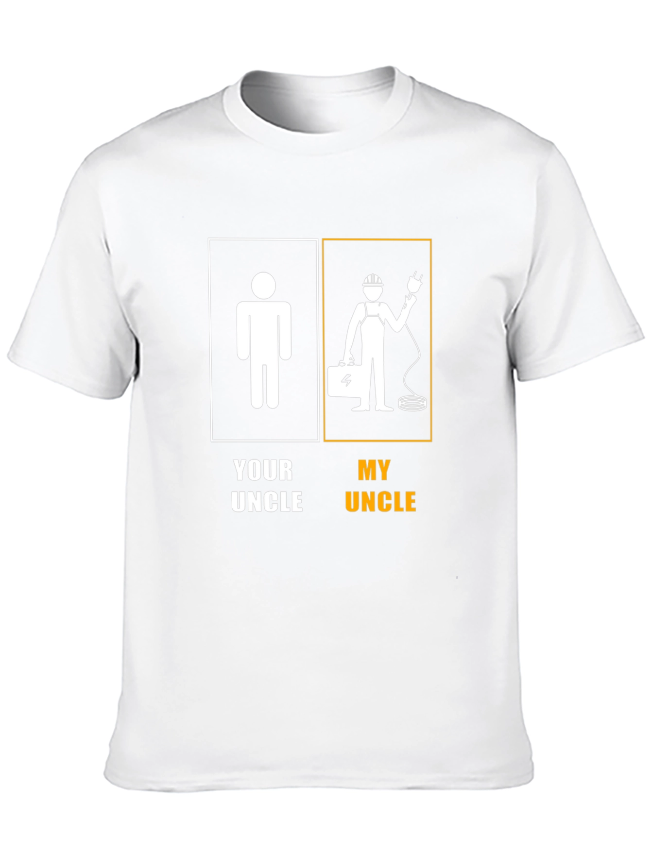 Funny My Uncle Electrician T-Shirt