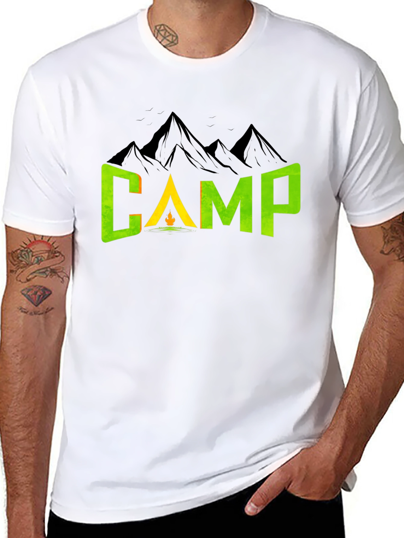 Camp T-Shirt: Adventure in Style