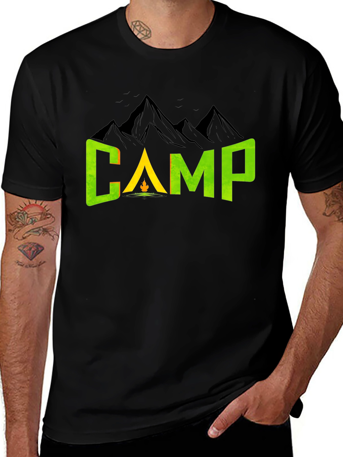 Camp T-Shirt: Adventure in Style