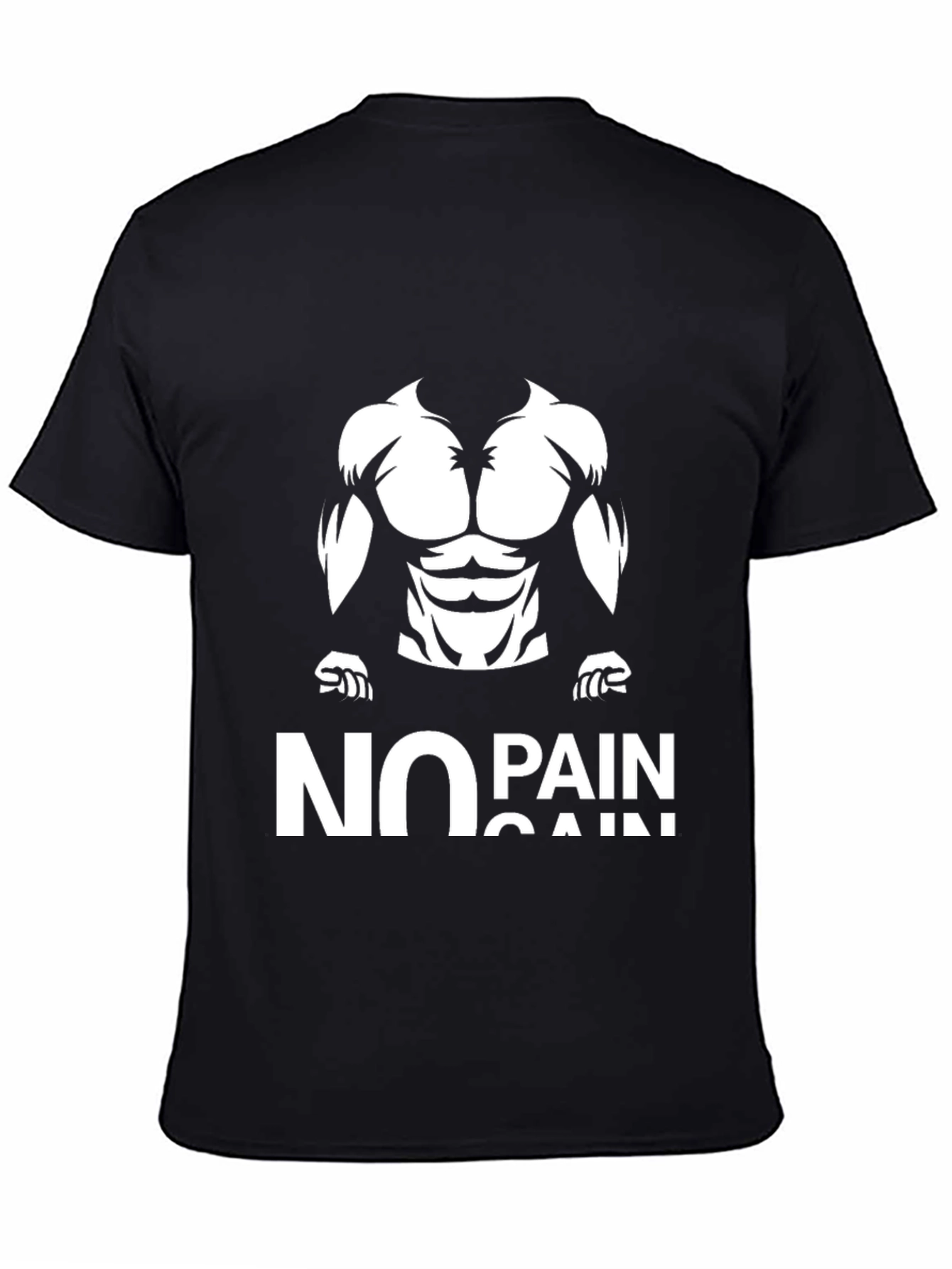 No Pain No Gain Black T-Shirt
