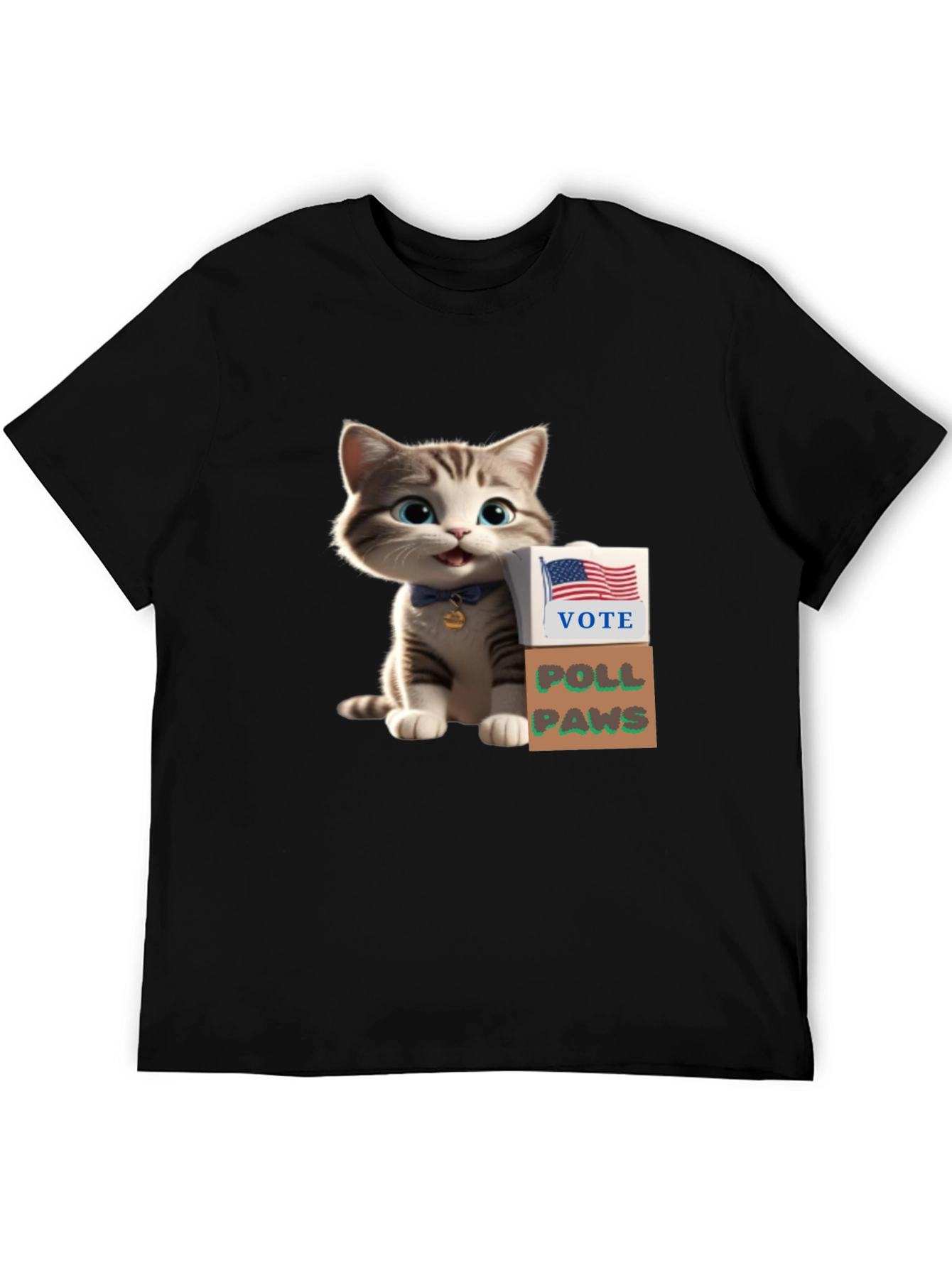 Vote Poll Paws T-Shirt