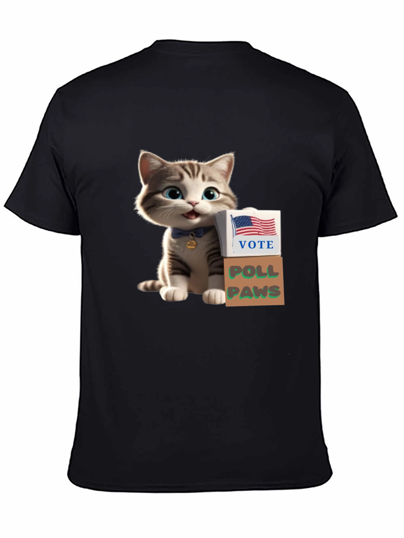 Vote Poll Paws T-Shirt