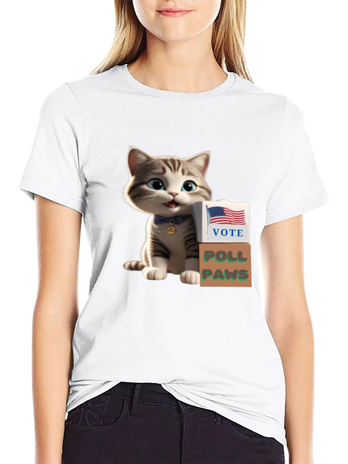 Vote Poll Paws T-Shirt